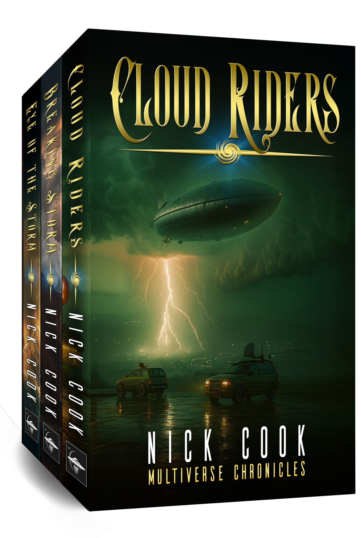Cloud Riders: Trilogy Bundle (Book) – Sci-Fi Author Nick Cook